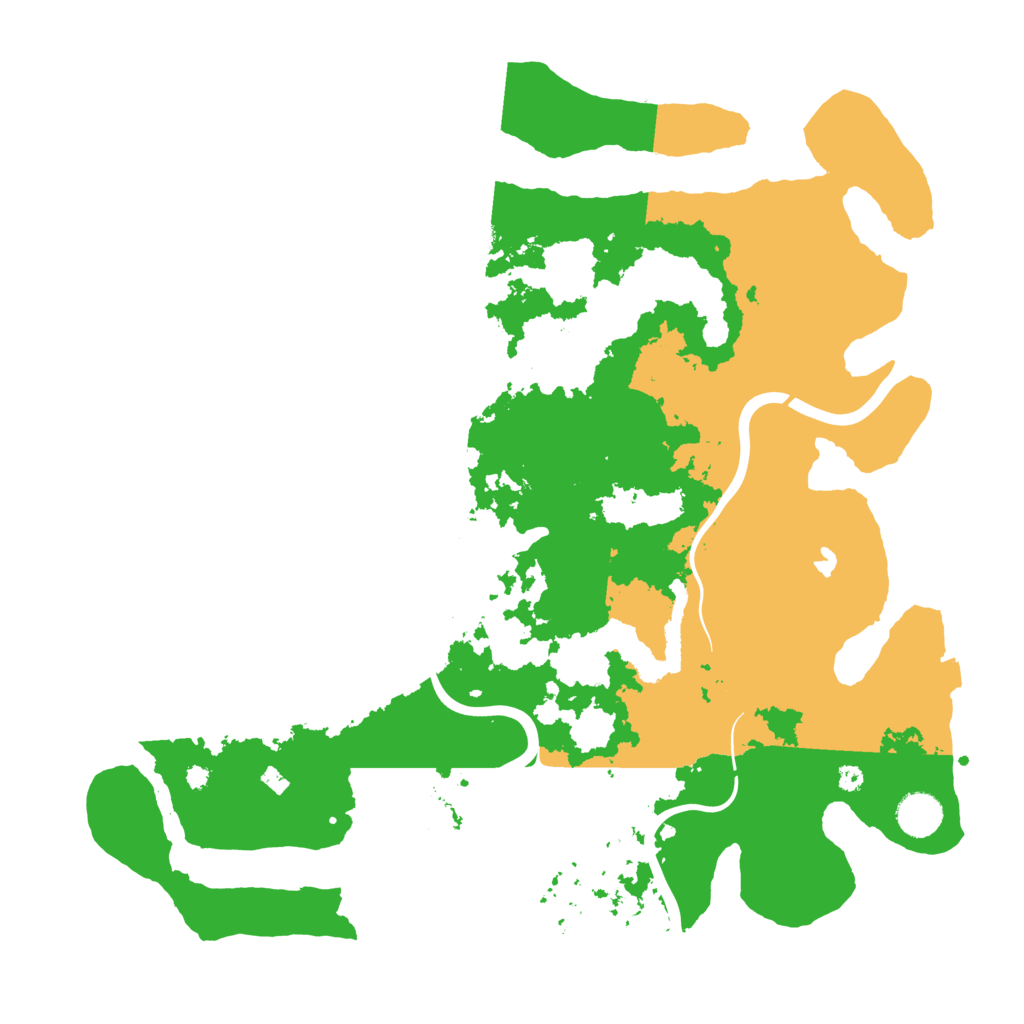 Biome Rust Map: Procedural Map, Size: 4000, Seed: 1079750970
