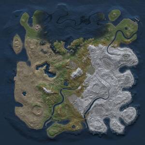 Thumbnail Rust Map: Procedural Map, Size: 4250, Seed: 903863, 16 Monuments