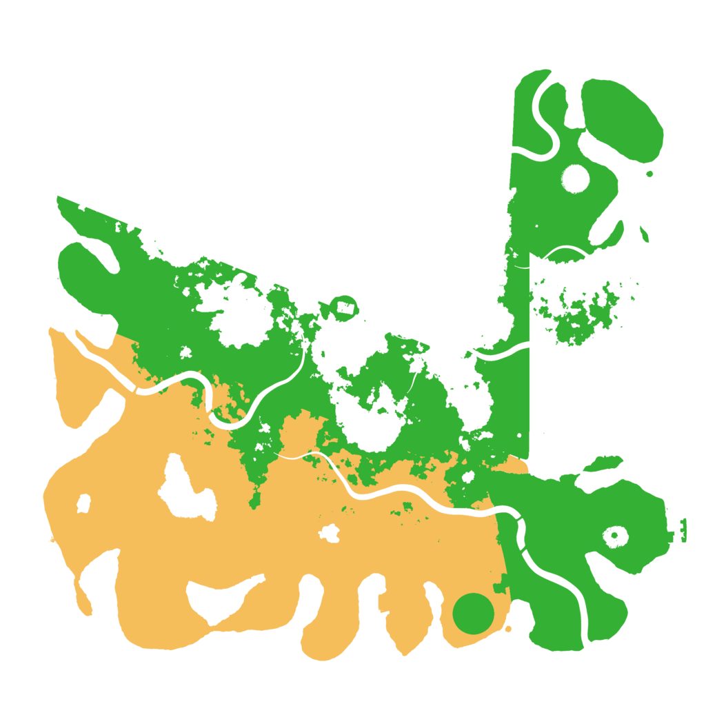 Biome Rust Map: Procedural Map, Size: 4500, Seed: 515426981