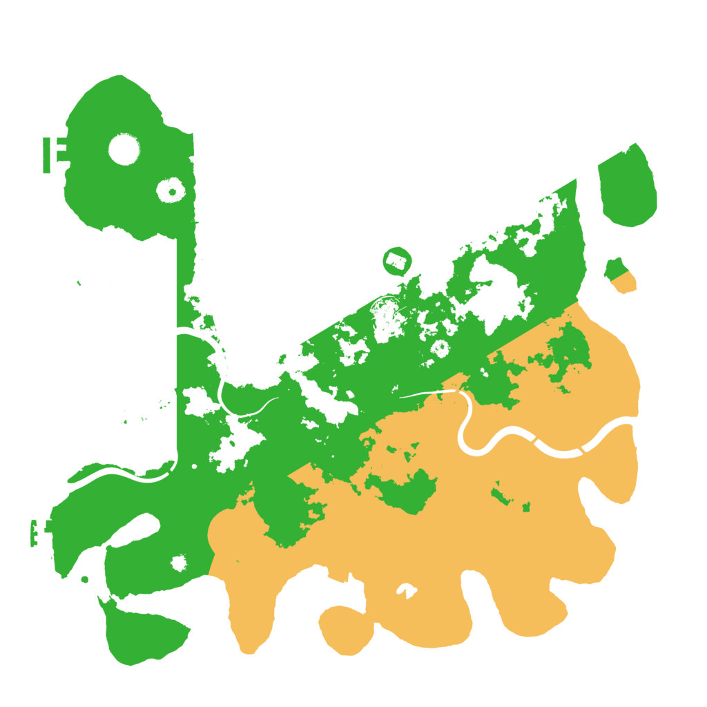 Biome Rust Map: Procedural Map, Size: 4000, Seed: 3743267