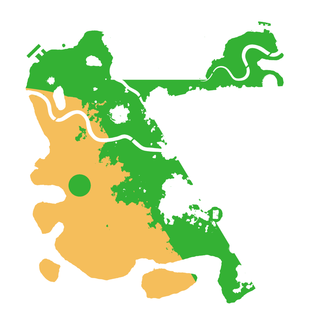 Biome Rust Map: Procedural Map, Size: 3800, Seed: 753159