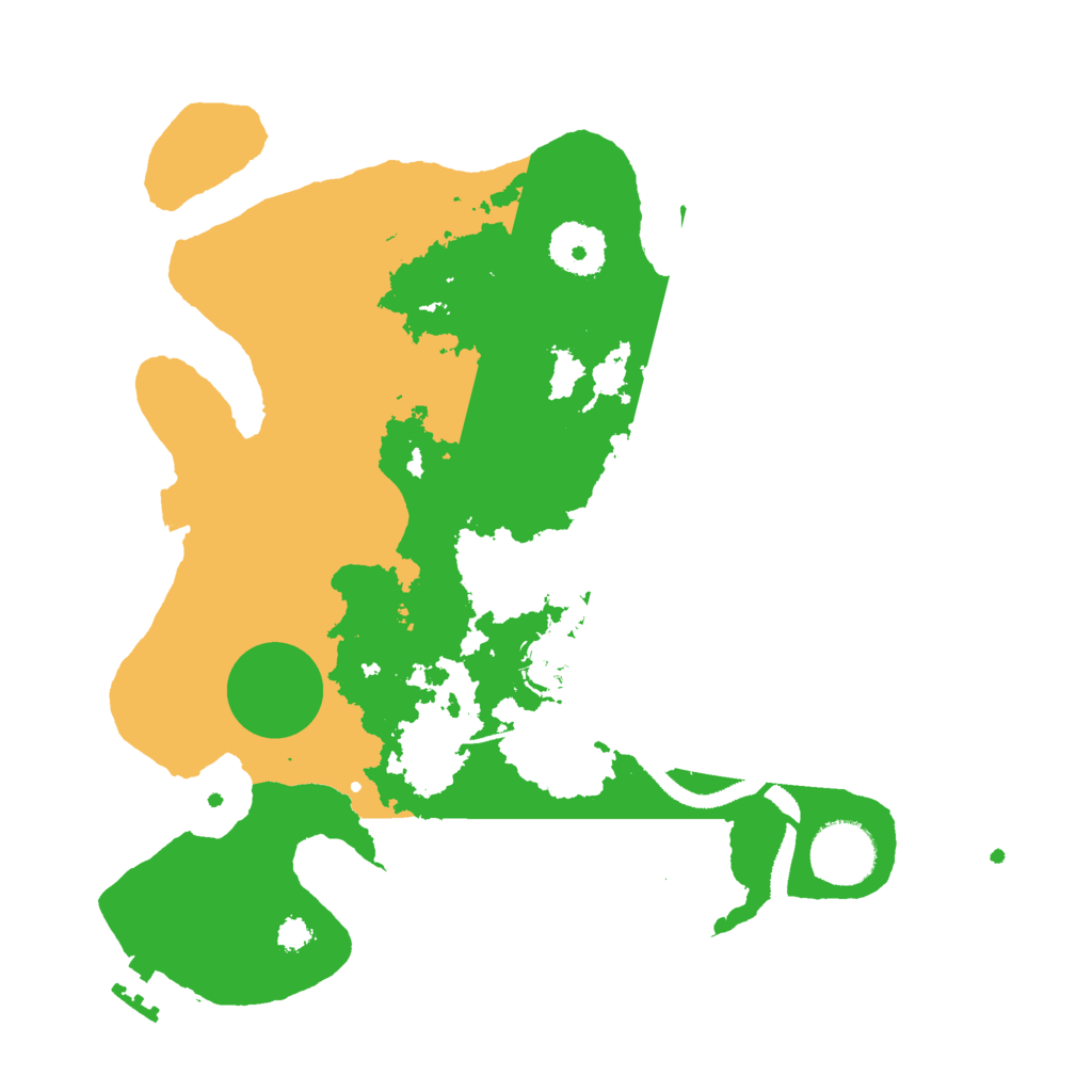 Biome Rust Map: Procedural Map, Size: 3000, Seed: 922833838