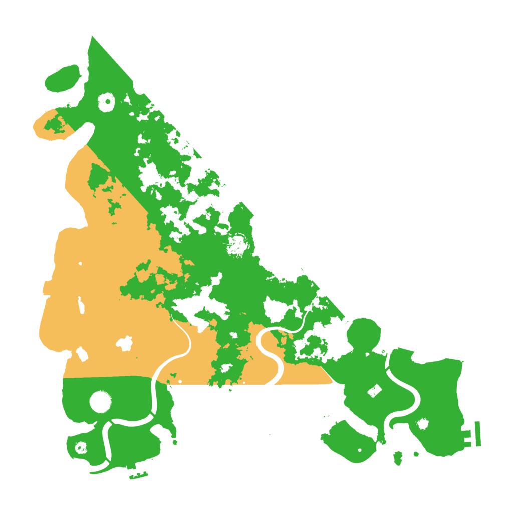 Biome Rust Map: Procedural Map, Size: 4150, Seed: 5000