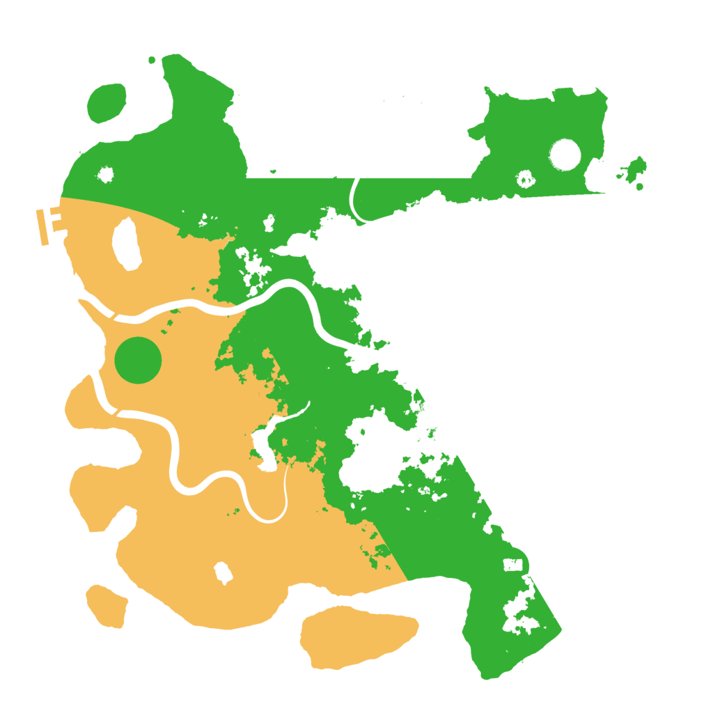Biome Rust Map: Procedural Map, Size: 4000, Seed: 753159