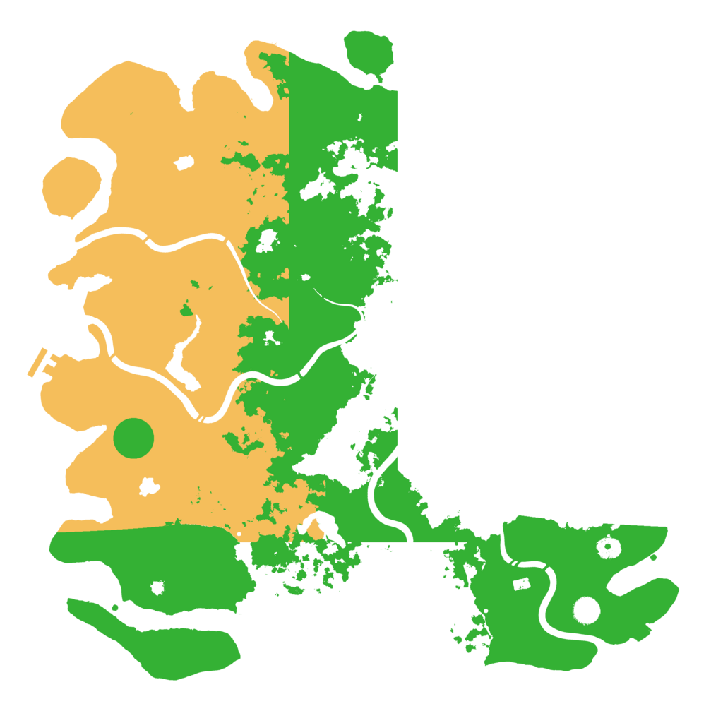 Biome Rust Map: Procedural Map, Size: 4700, Seed: 2088172811