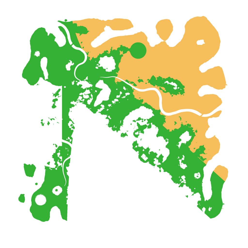 Biome Rust Map: Procedural Map, Size: 4000, Seed: 4214