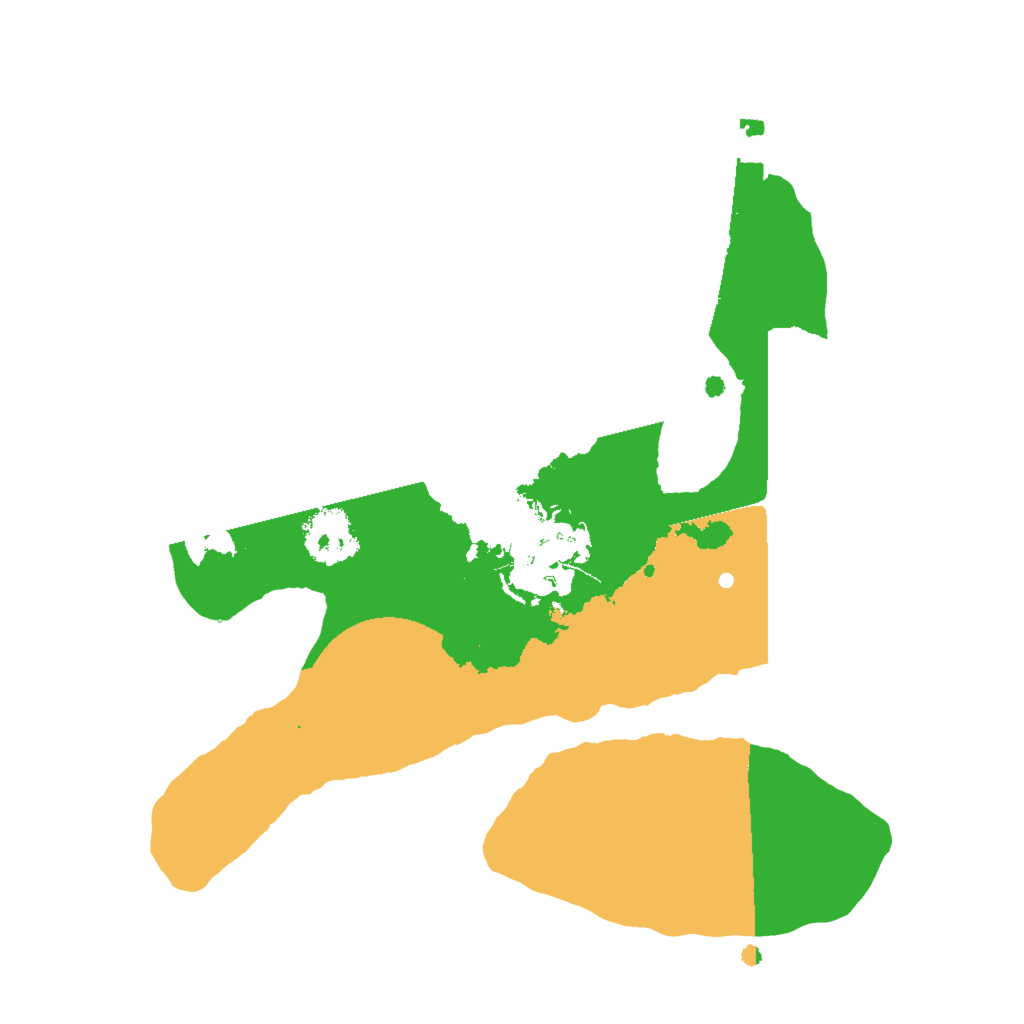 Biome Rust Map: Procedural Map, Size: 2000, Seed: 6546