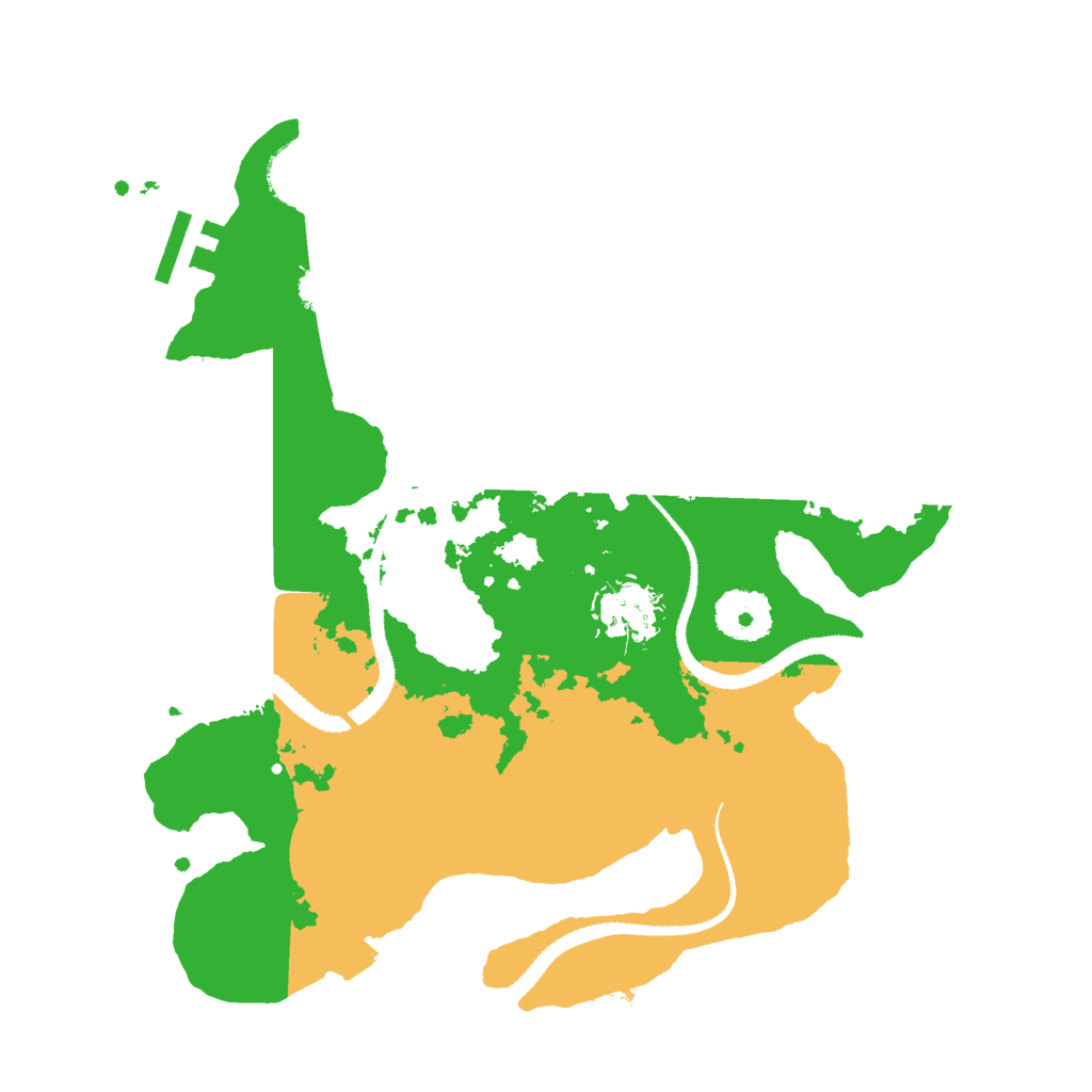 Biome Rust Map: Procedural Map, Size: 3000, Seed: 713050505