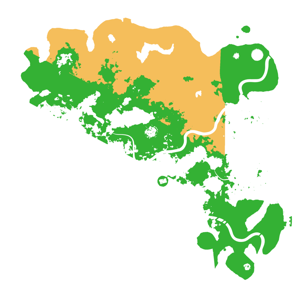 Biome Rust Map: Procedural Map, Size: 4500, Seed: 900649126