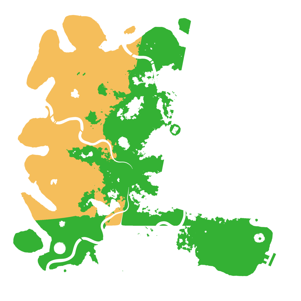 Biome Rust Map: Procedural Map, Size: 4500, Seed: 807165988