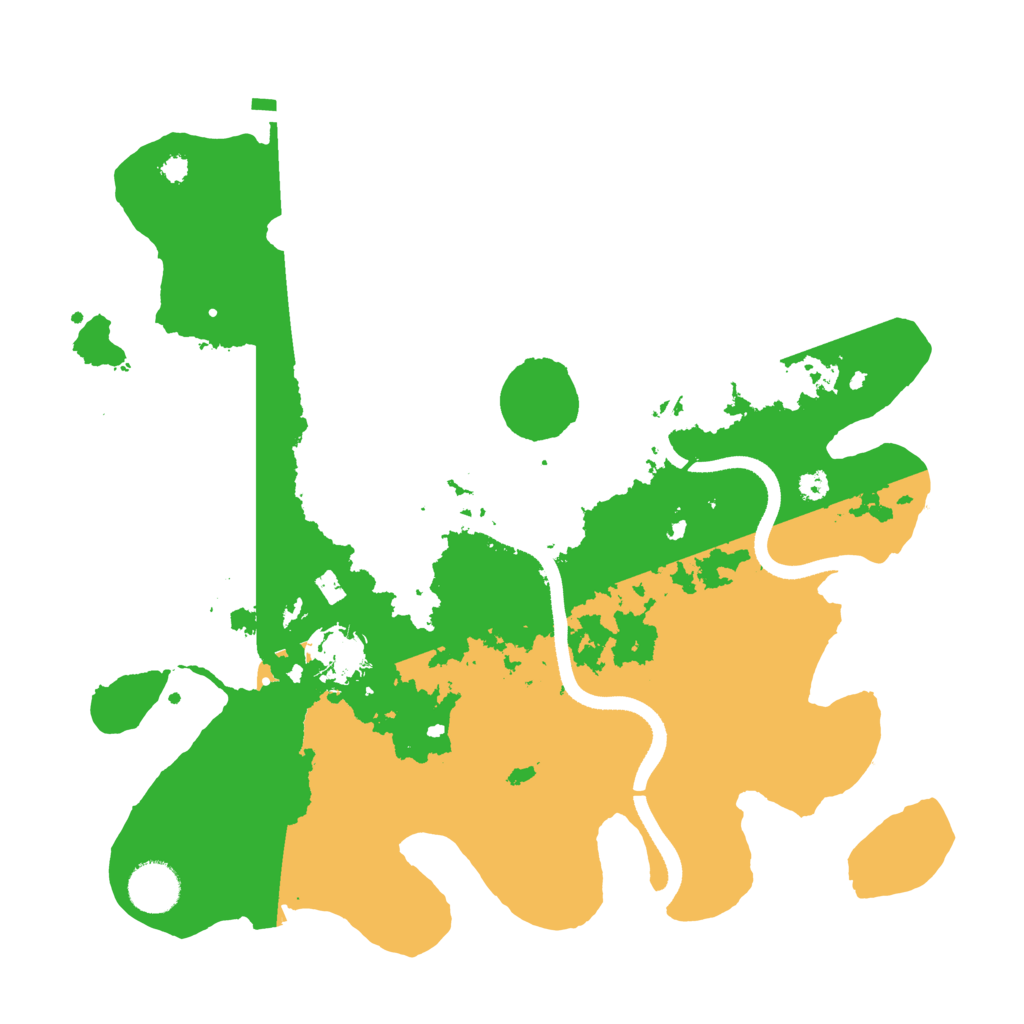 Biome Rust Map: Procedural Map, Size: 3500, Seed: 1825549565