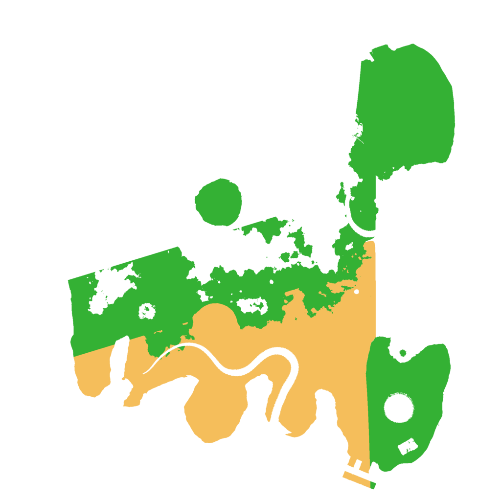 Biome Rust Map: Procedural Map, Size: 3000, Seed: 407927