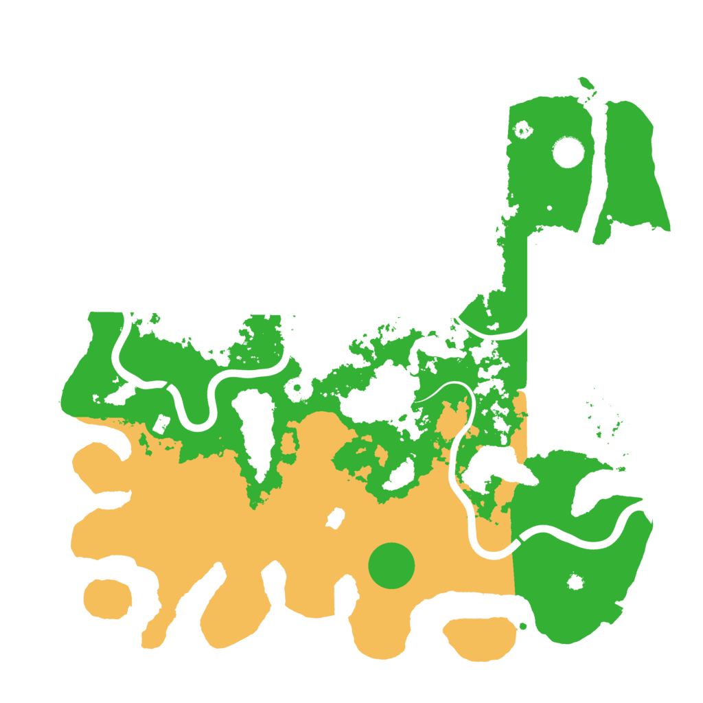 Biome Rust Map: Procedural Map, Size: 4000, Seed: 336477627