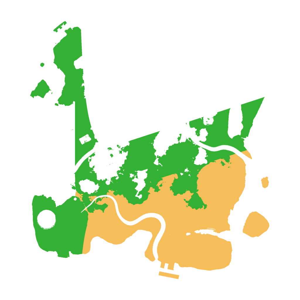 Biome Rust Map: Procedural Map, Size: 3000, Seed: 1567925