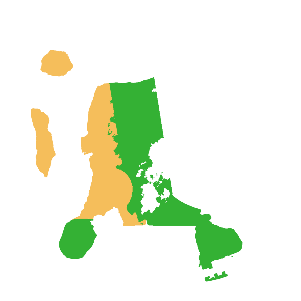 Biome Rust Map: Procedural Map, Size: 2001, Seed: 68