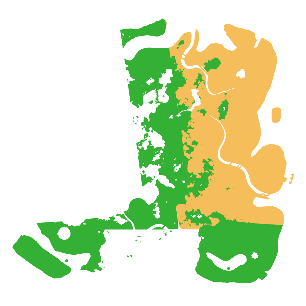 Biome Rust Map: Procedural Map, Size: 4250, Seed: 497560358