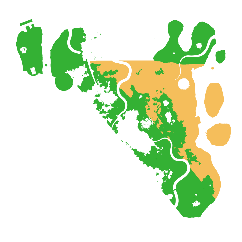 Biome Rust Map: Procedural Map, Size: 3750, Seed: 2106034433