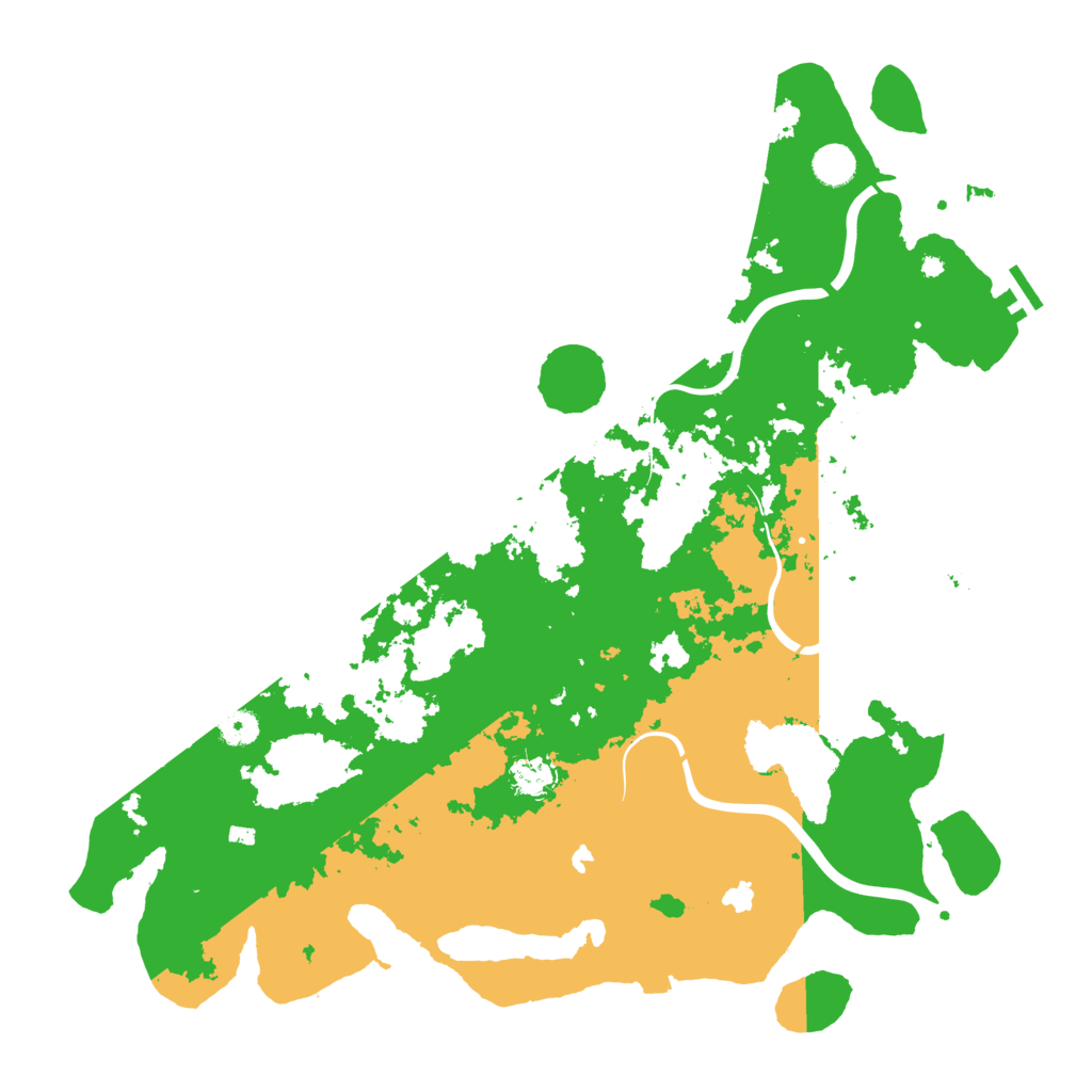 Biome Rust Map: Procedural Map, Size: 4500, Seed: 917024463