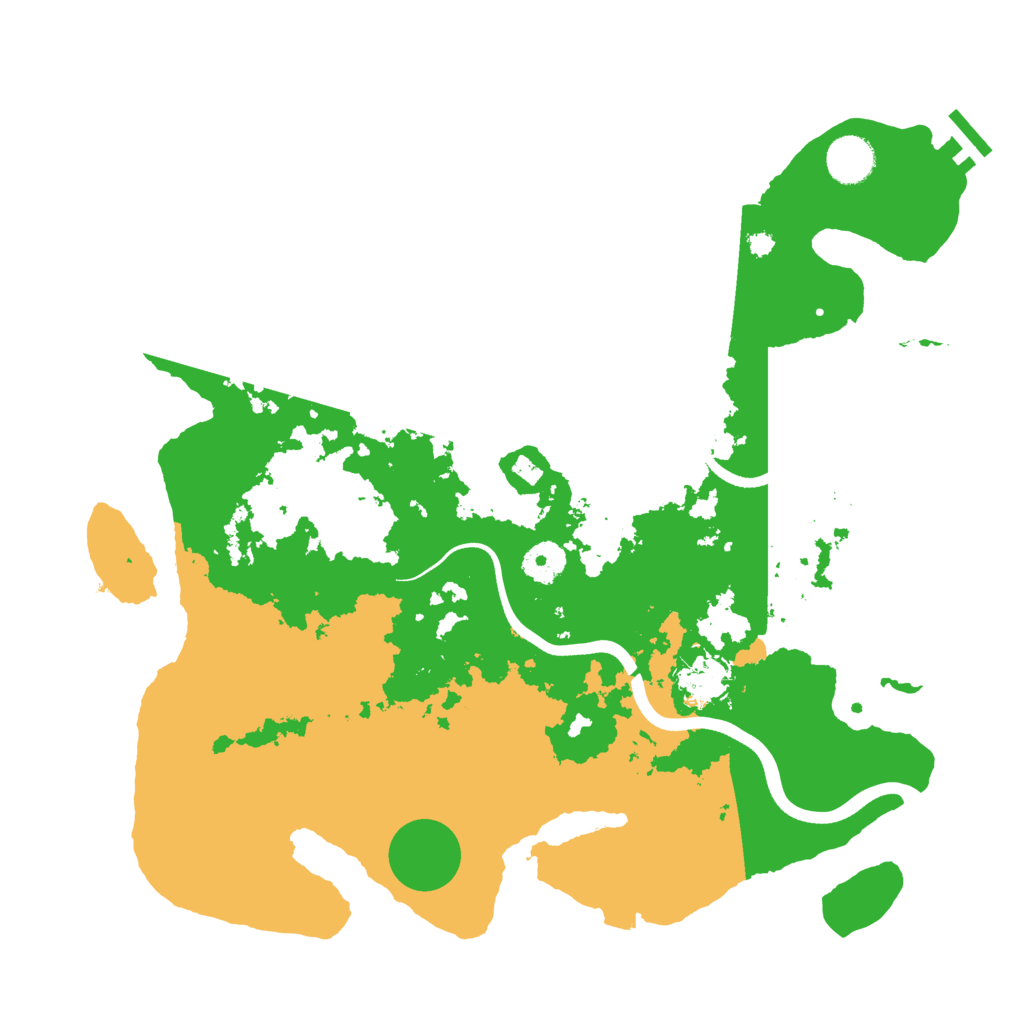 Biome Rust Map: Procedural Map, Size: 3750, Seed: 1795471862