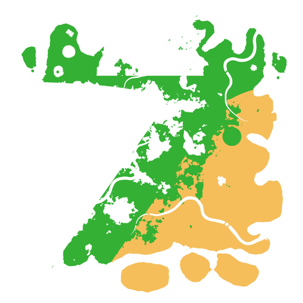 Biome Rust Map: Procedural Map, Size: 4250, Seed: 163139163