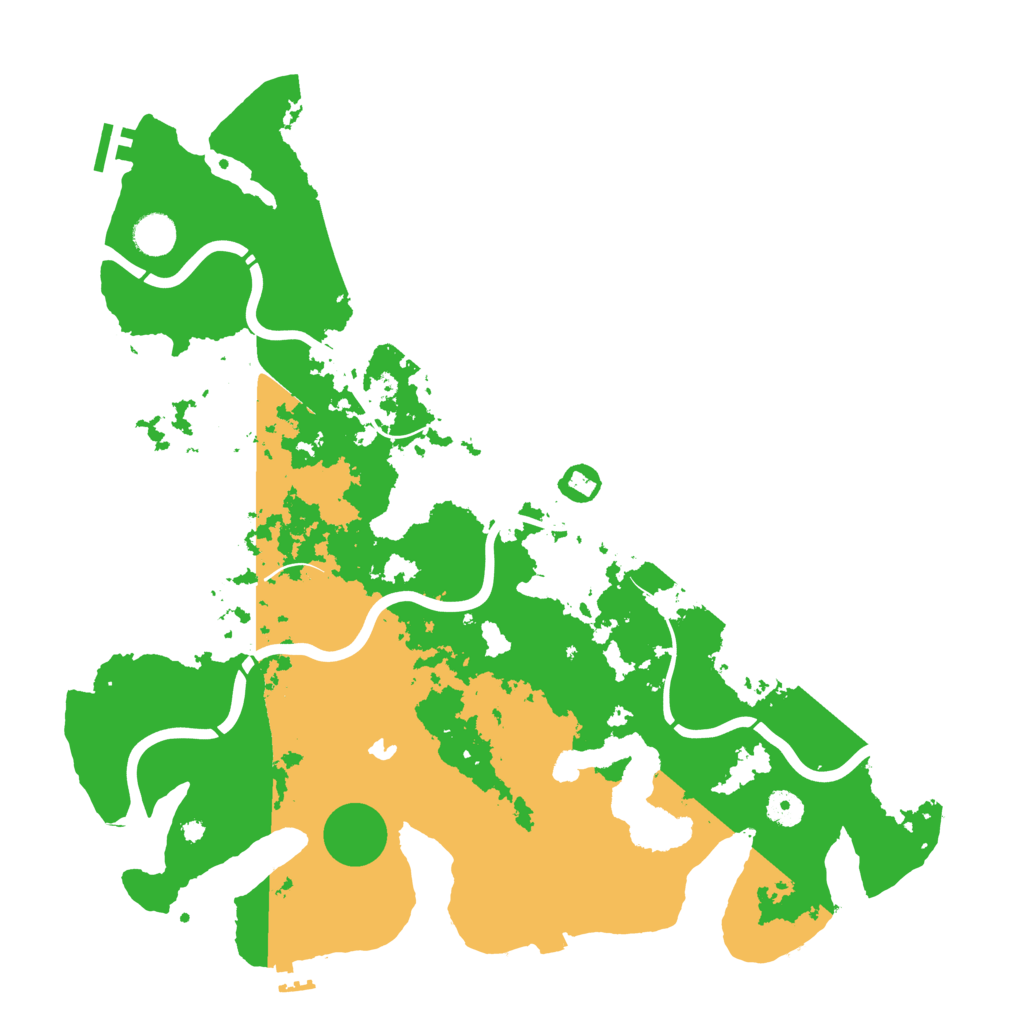Biome Rust Map: Procedural Map, Size: 4250, Seed: 1263659073