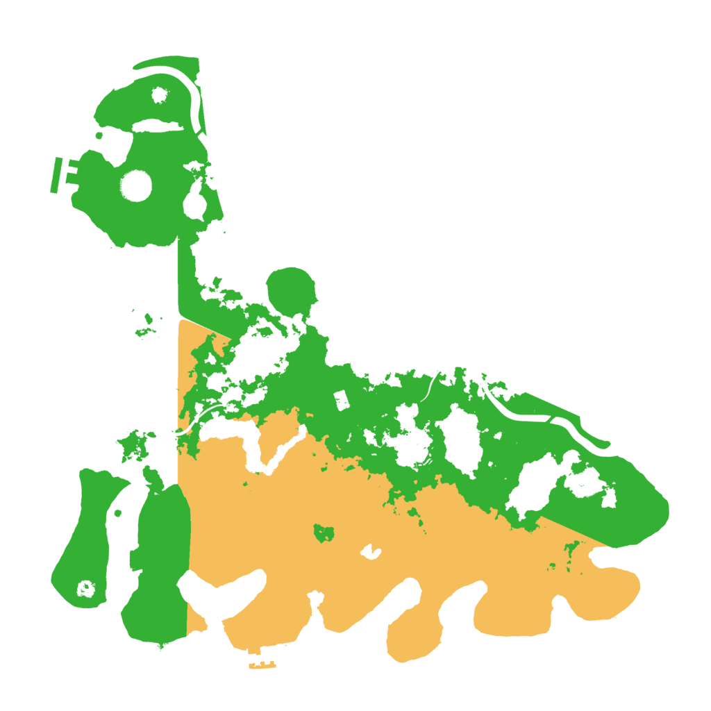 Biome Rust Map: Procedural Map, Size: 4000, Seed: 4158606