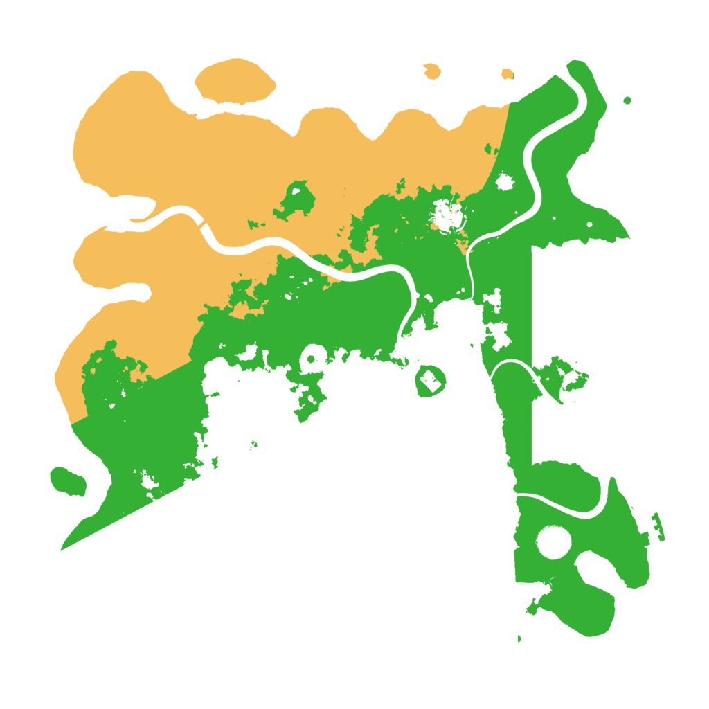 Biome Rust Map: Procedural Map, Size: 3750, Seed: 1641268179