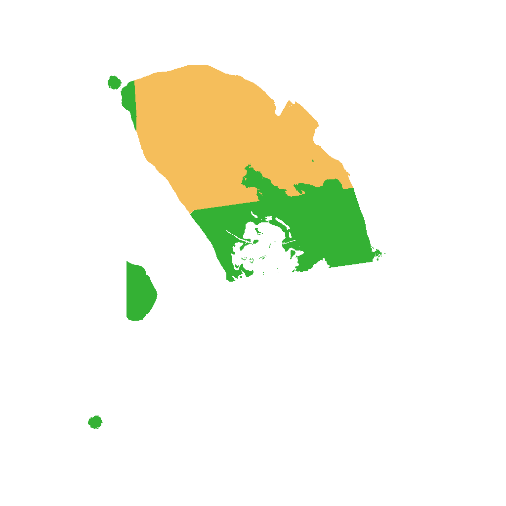 Biome Rust Map: Procedural Map, Size: 1519, Seed: 50000