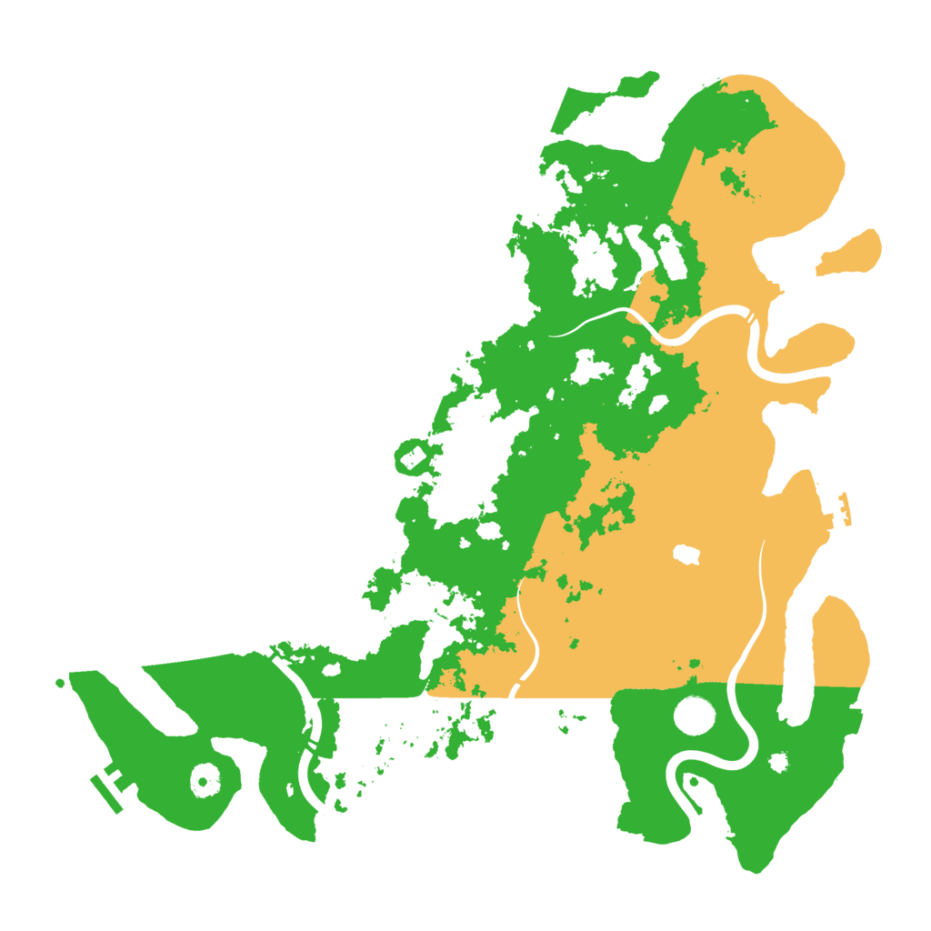 Biome Rust Map: Procedural Map, Size: 4250, Seed: 20002