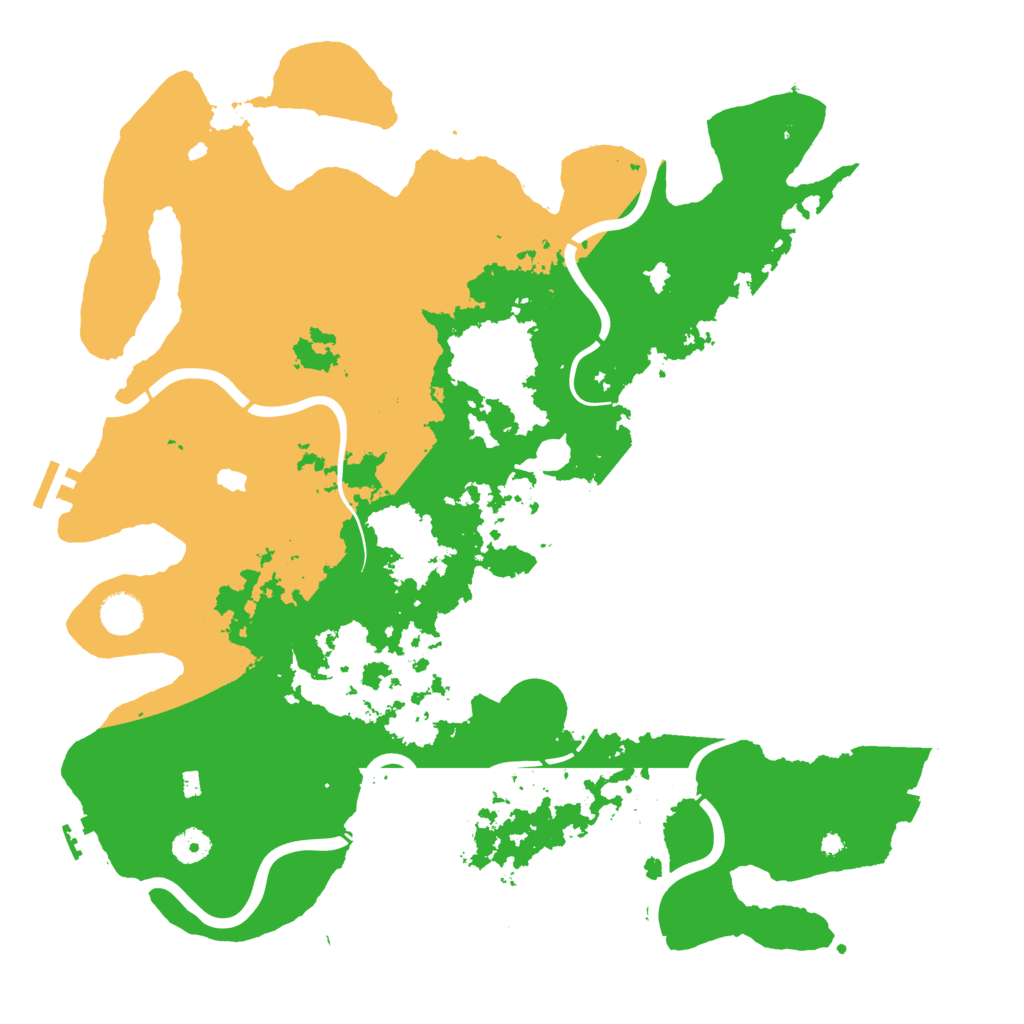 Biome Rust Map: Procedural Map, Size: 4250, Seed: 638380780