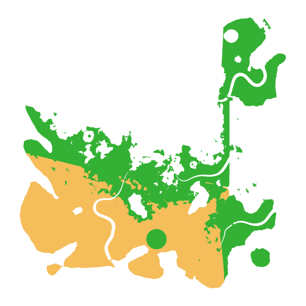 Biome Rust Map: Procedural Map, Size: 4000, Seed: 729560325