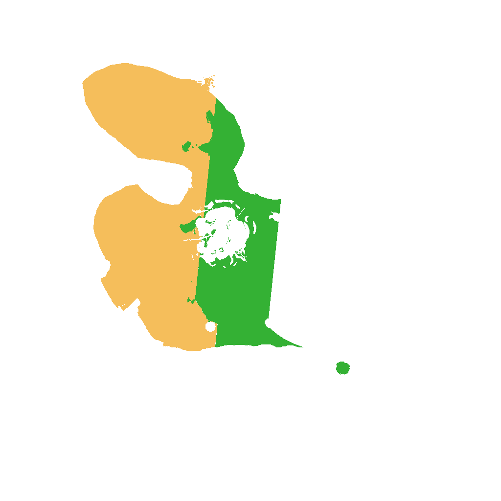 Biome Rust Map: Procedural Map, Size: 1500, Seed: 1040923213