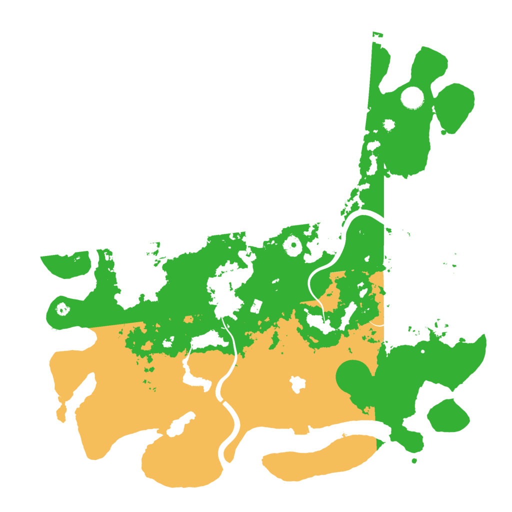 Biome Rust Map: Procedural Map, Size: 4000, Seed: 535579265