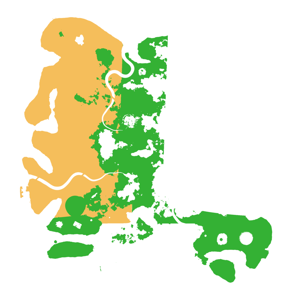 Biome Rust Map: Procedural Map, Size: 4000, Seed: 189682187