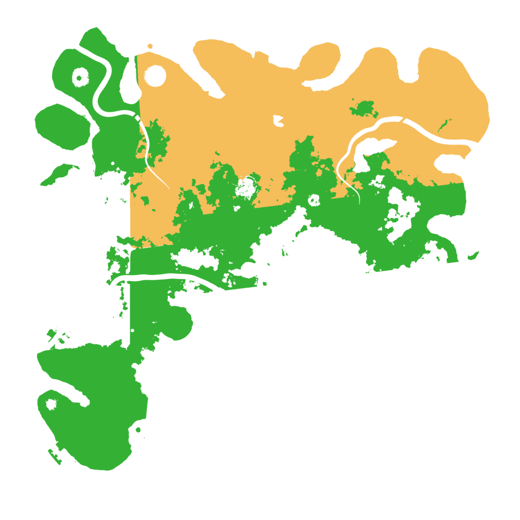 Biome Rust Map: Procedural Map, Size: 4250, Seed: 1903710281