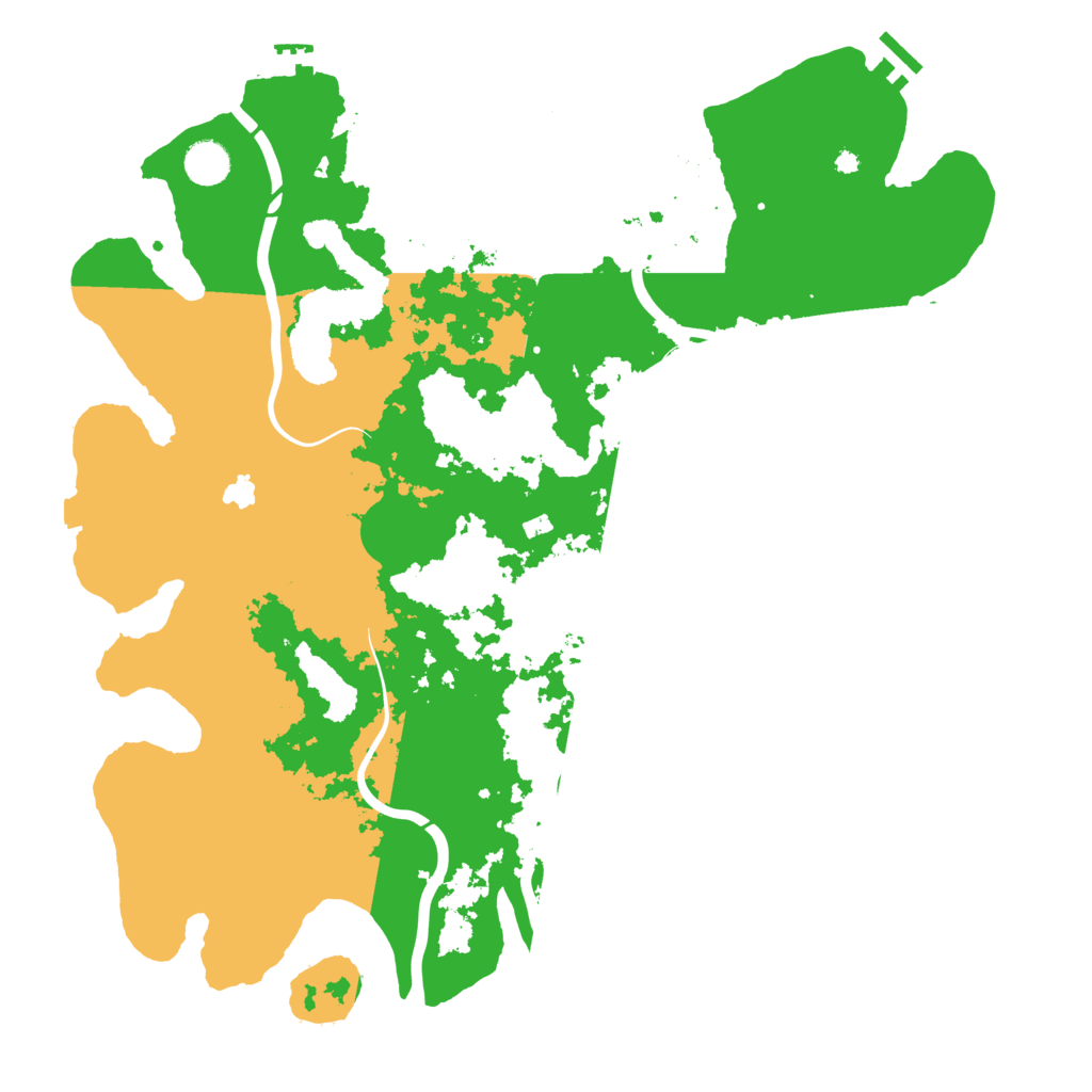 Biome Rust Map: Procedural Map, Size: 4250, Seed: 1717340403
