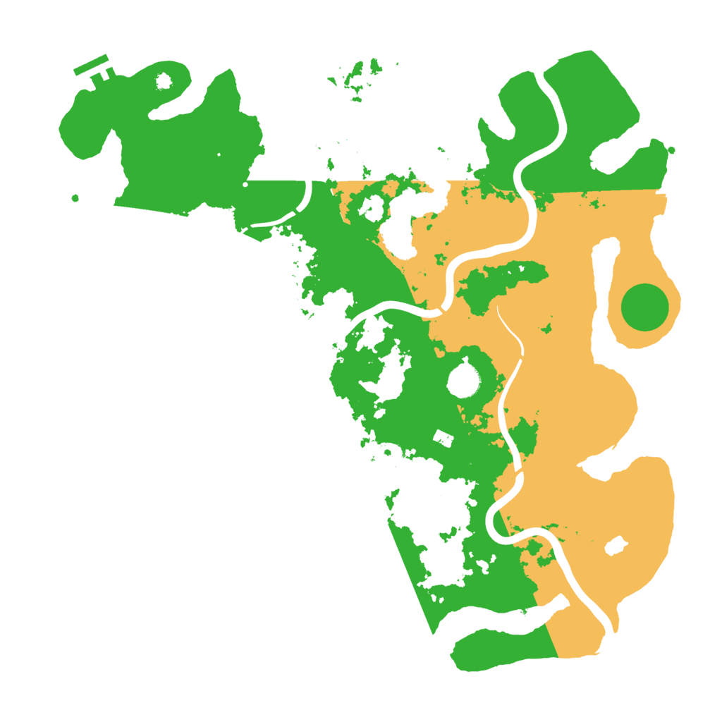 Biome Rust Map: Procedural Map, Size: 4000, Seed: 1482858134