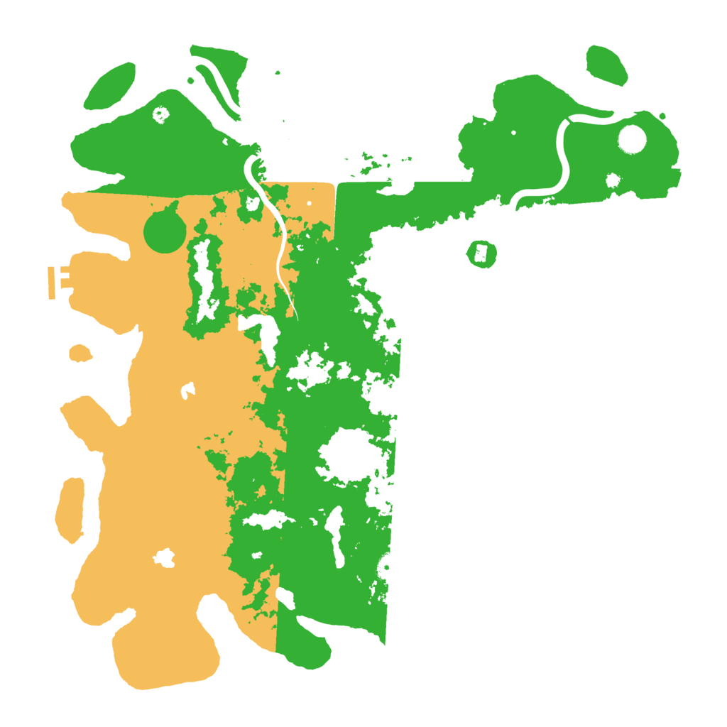 Biome Rust Map: Procedural Map, Size: 4500, Seed: 937888355