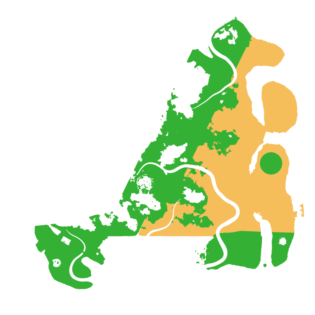 Biome Rust Map: Procedural Map, Size: 3750, Seed: 674986731