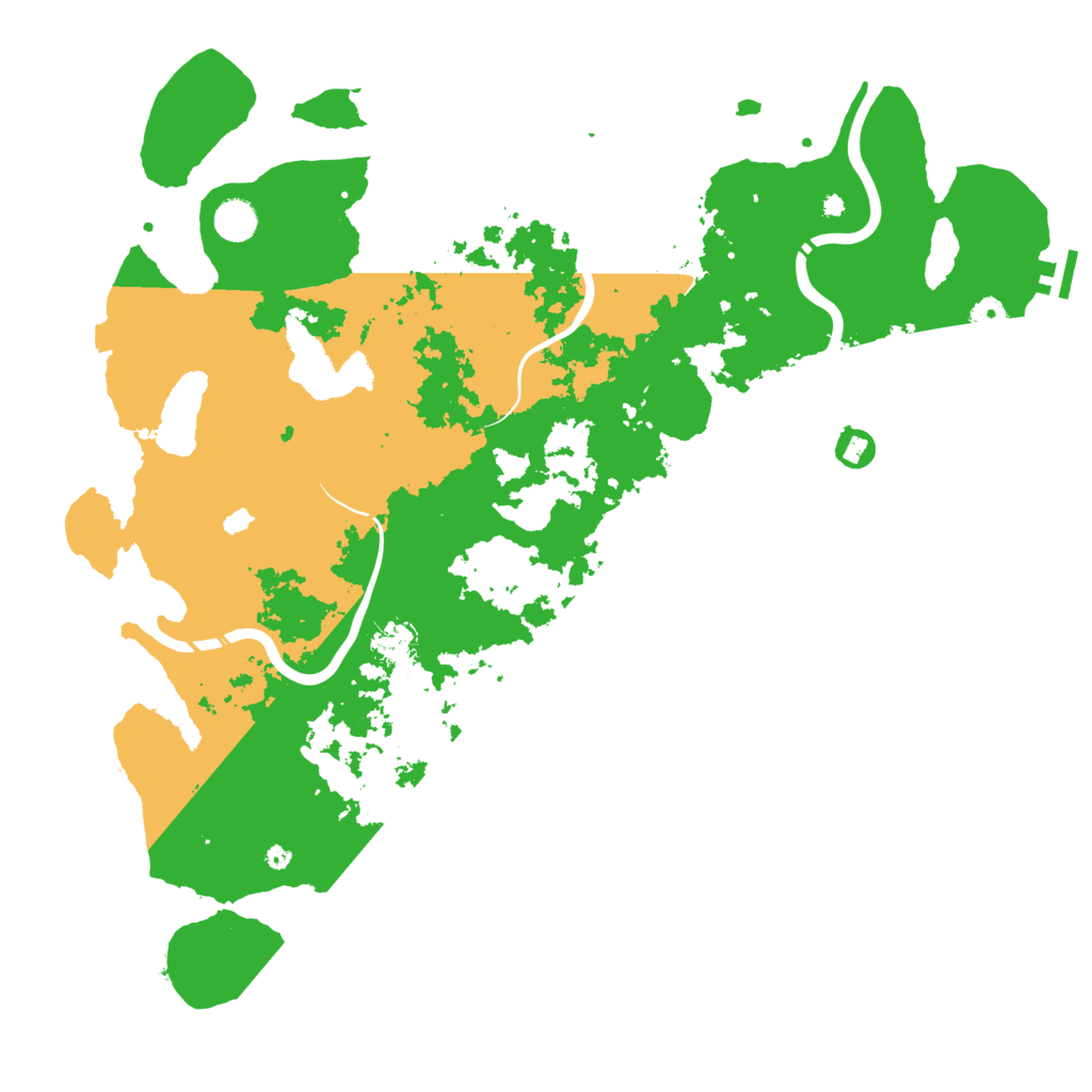 Biome Rust Map: Procedural Map, Size: 4500, Seed: 234499516