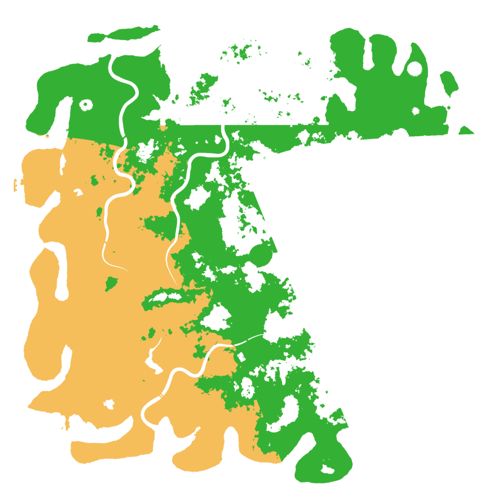Biome Rust Map: Procedural Map, Size: 6000, Seed: 1496430060
