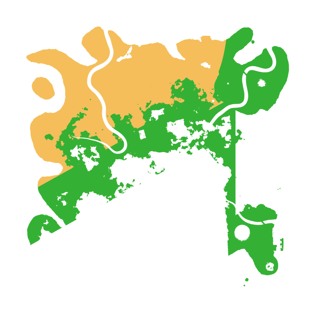 Biome Rust Map: Procedural Map, Size: 3750, Seed: 1718591458
