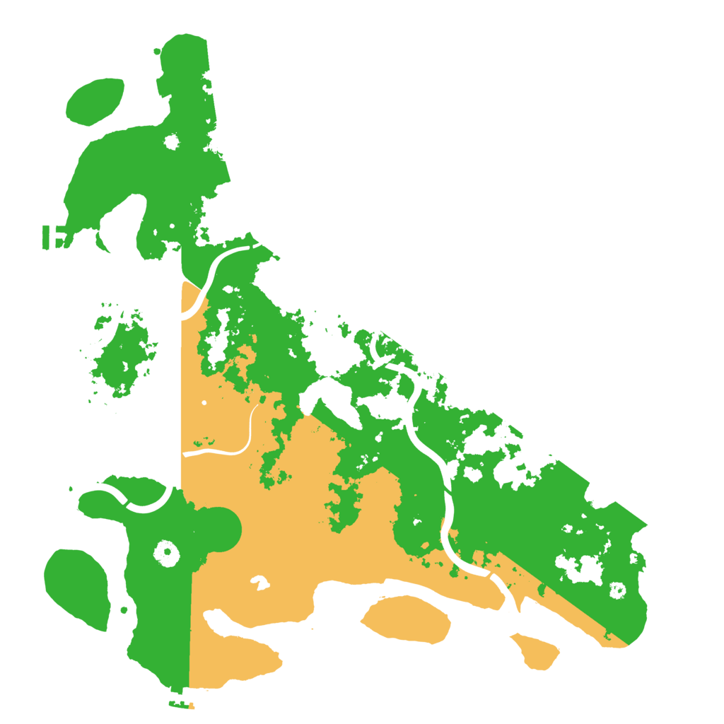 Biome Rust Map: Procedural Map, Size: 4250, Seed: 616227997