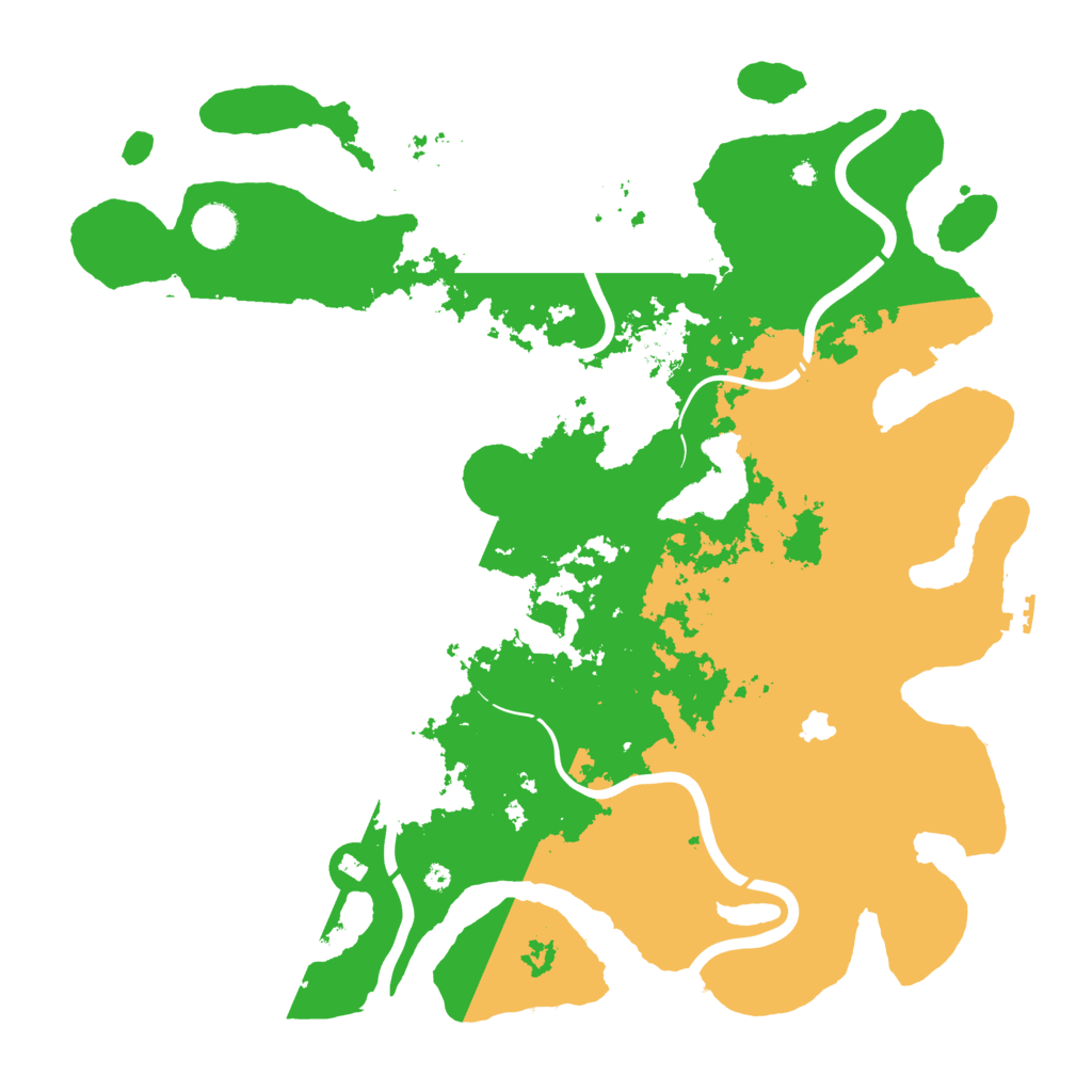 Biome Rust Map: Procedural Map, Size: 4250, Seed: 1084214627