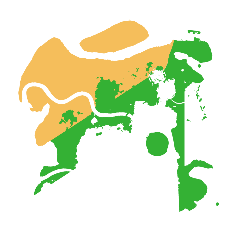 Biome Rust Map: Procedural Map, Size: 2900, Seed: 518979020