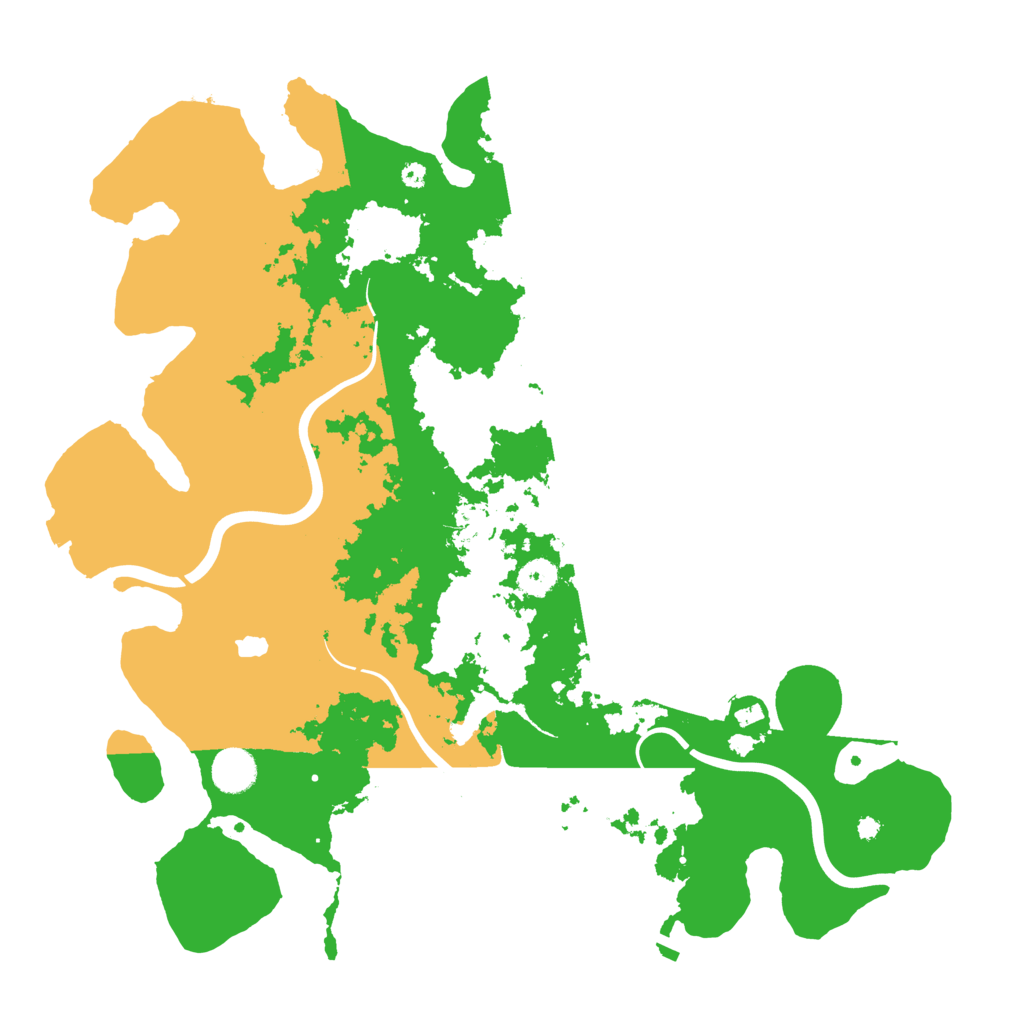 Biome Rust Map: Procedural Map, Size: 4100, Seed: 6579543
