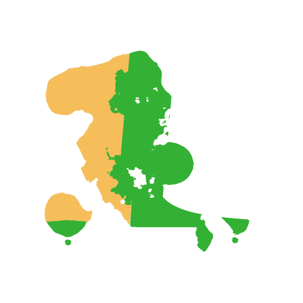 Biome Rust Map: Procedural Map, Size: 2000, Seed: 1720188050