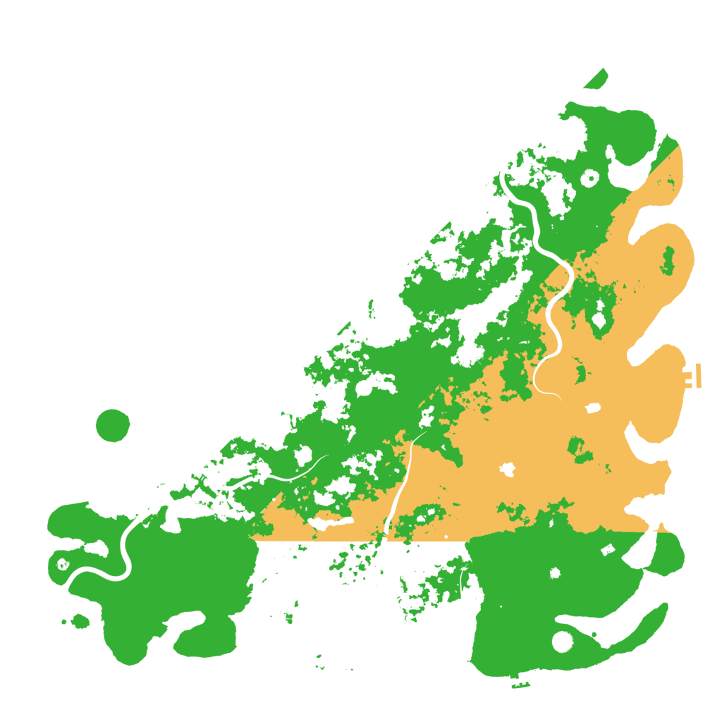 Biome Rust Map: Procedural Map, Size: 6000, Seed: 1925558709