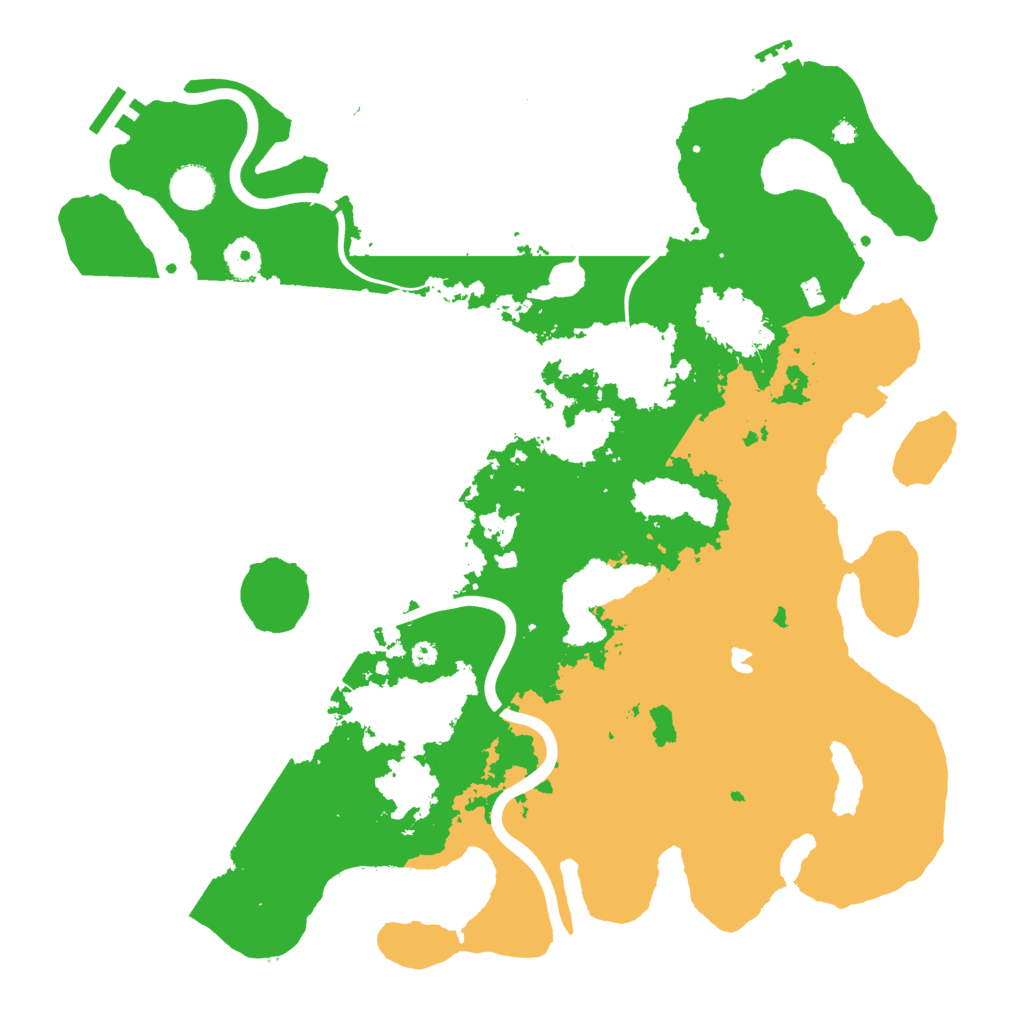 Biome Rust Map: Procedural Map, Size: 4000, Seed: 284050309