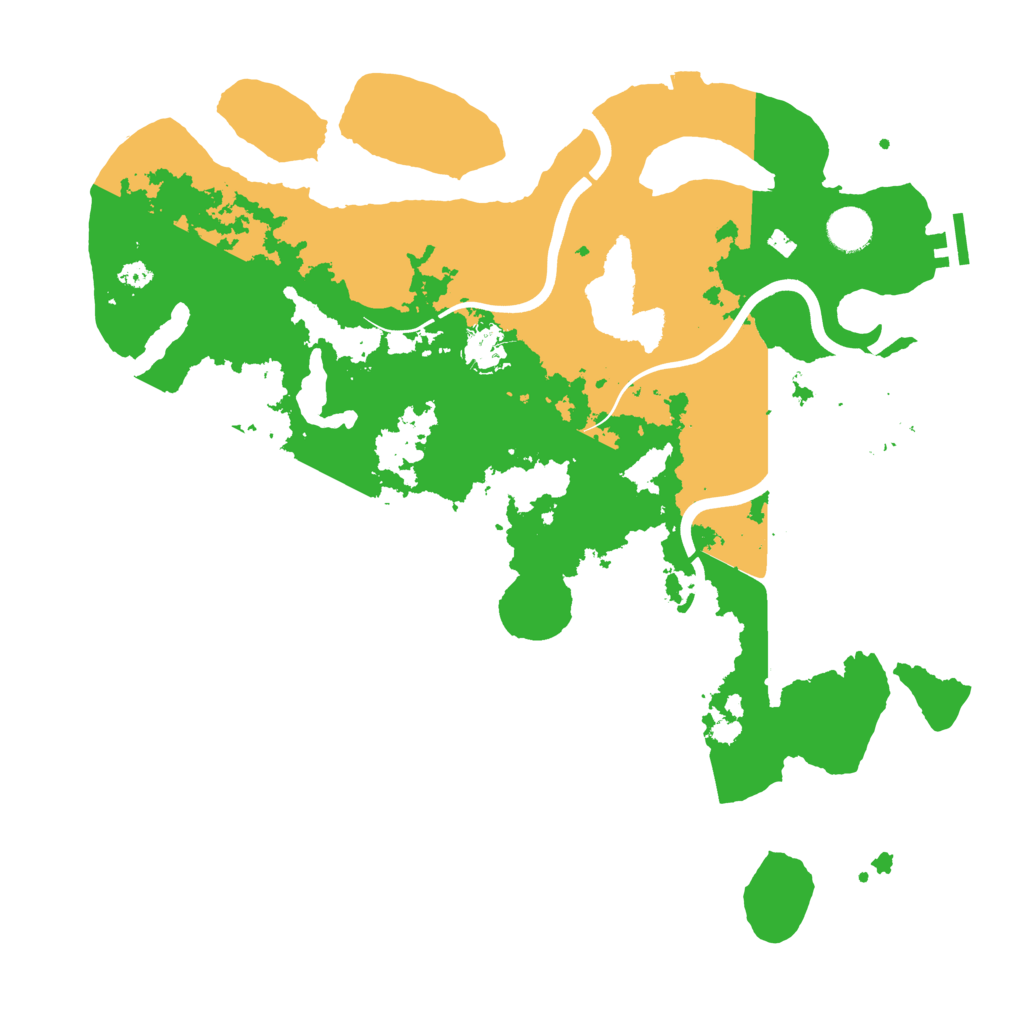 Biome Rust Map: Procedural Map, Size: 4000, Seed: 1602320771